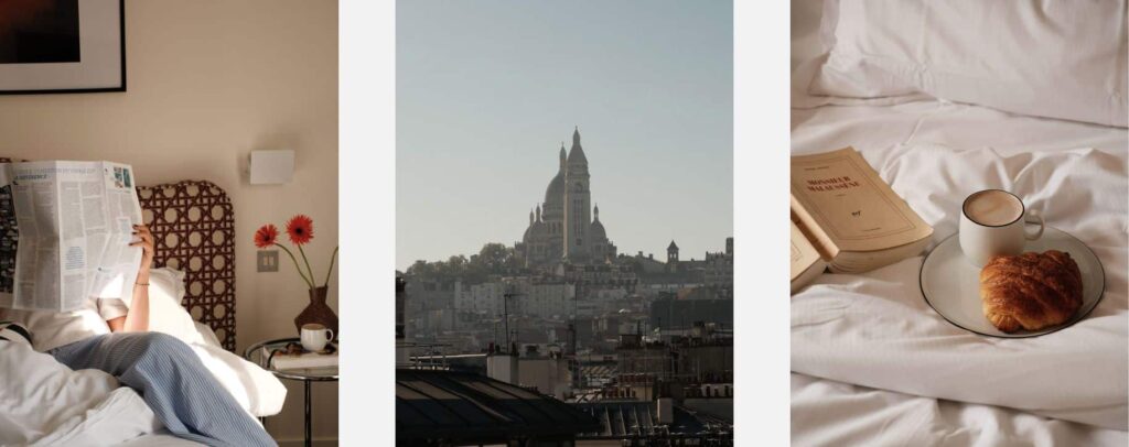 Hôtel Dalila 3 étoiles à Paris face à la butte Montmartre